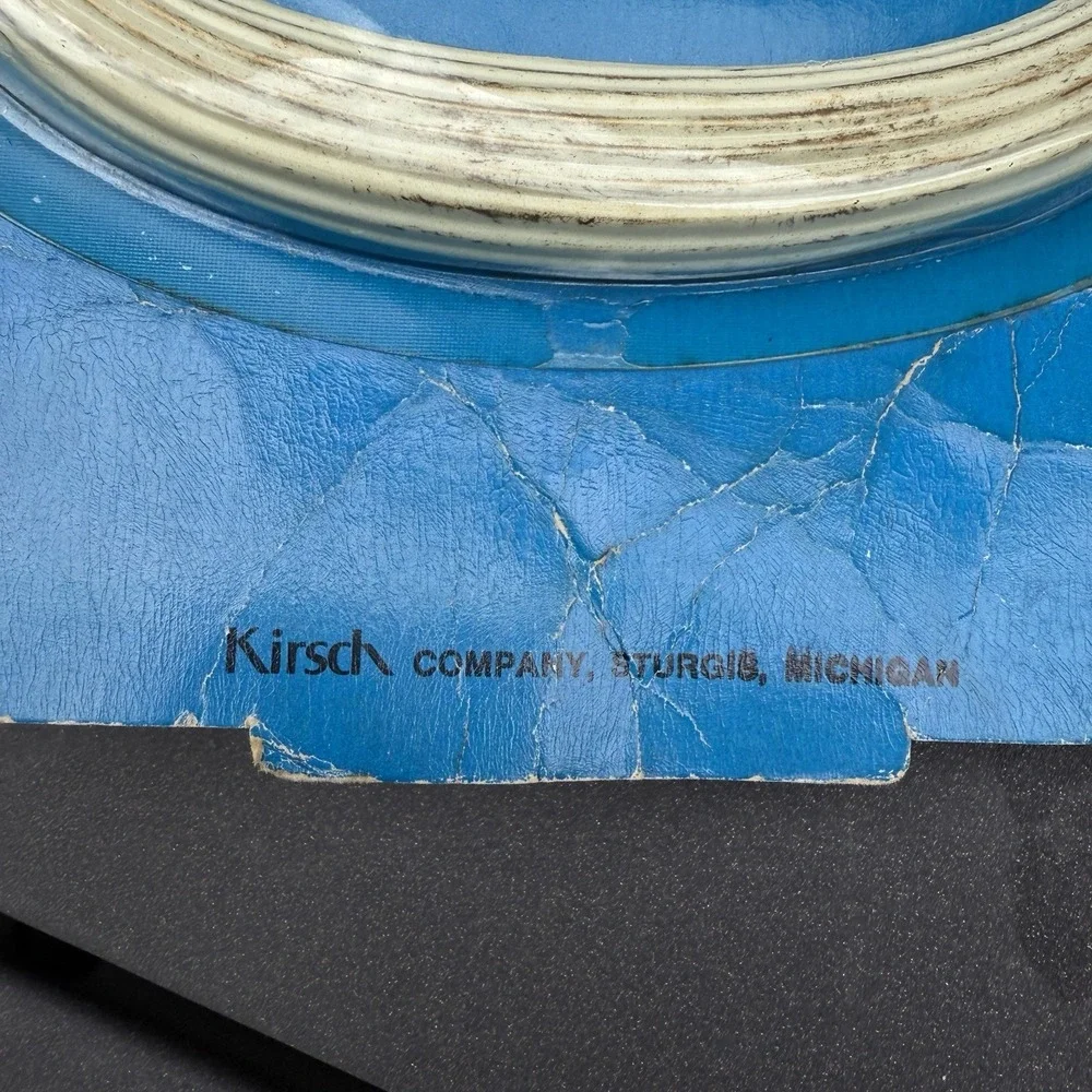 Kirsch Company Towel Ring Wall Mounted VTG White Gold BF11754 New Old Stock USA